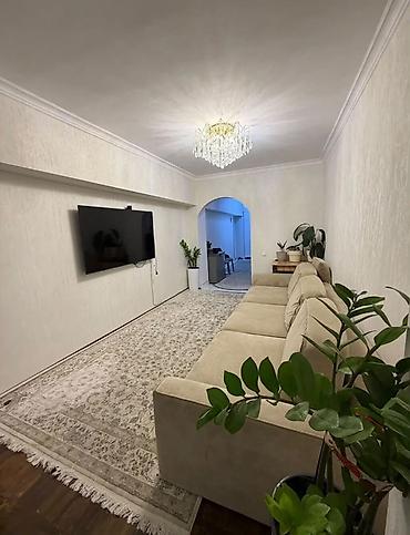 3 бөлмө, 61 м², Манас/Бөкөнбаев Жеке план, 4 кабат, Евро оңдоо