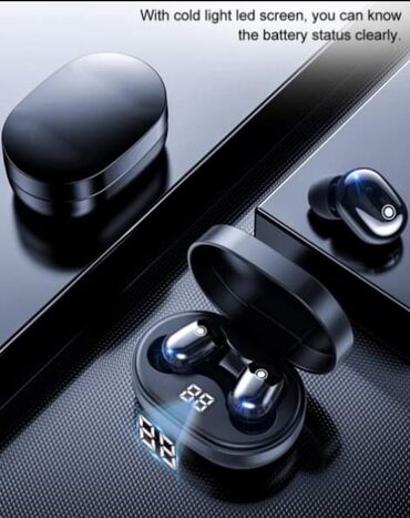 Slušalice: Cena 1800 din TWS Bluetooth slusalice Dostupne bele i crne na lalafo.rs — 3 Slušalice: Cena 1800 din TWS Bluetooth slusalice Dostupne bele i crne — 3