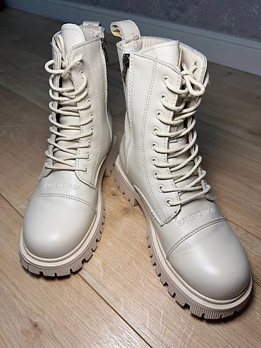 Ботинки, 38, Balenciaga, Б/у, цвет - Белый