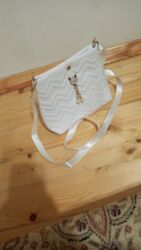 женские белые кеды: Teze ağ rəngli çiyin çantası