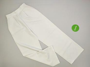 plisowane biala spodnice: New Collection, Spodnie materiałowe damskie, rozmiar S — 2