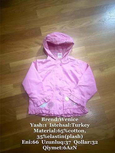 Kurtkalar: Uşaq üst geyimləri və yağış paltarı dəsti 1) Uşaq qış kurtkası - — 6