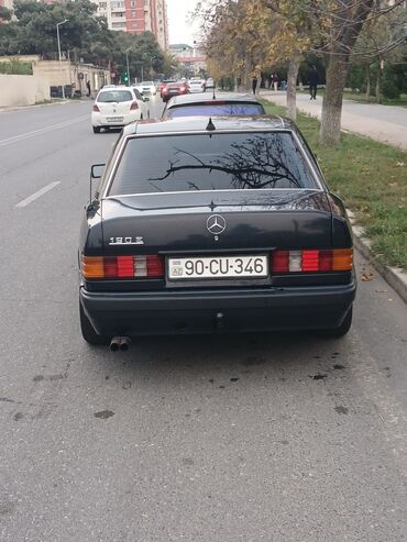 запчасти на москвич 2141: Mercedes-Benz 190E sedan - Kuzov: qara rəng, 4 qapı, klassik 190