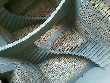 one construction: Бетонная лестница Для дома, Форма лестницы: Многомаршевая — 6