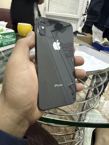 монитор на х5: IPhone X, Колдонулган, 256 ГБ, Space Gray, 83 %