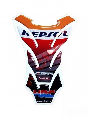 igle: HONDA REPSOL - tank pad - 585 📌 Opis: Samolepljivi protektor za — 1