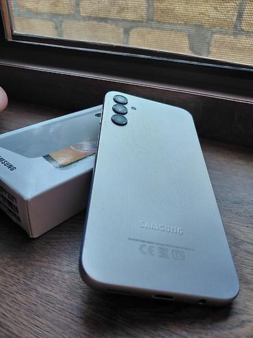 Mobil telefon və aksesuarlar: Samsung Galaxy A14, 64 GB, rəng - Boz, Zəmanət, Sensor, Barmaq izi — 6
