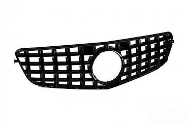 GT R MASKA GRIL RESETKA MERCEDES C W204 (4) CRNA | Crna GT R Grill