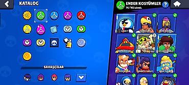 hayday hesab: Brawl Stars hesabı – yüksək səviyyəli kolleksiya və kuboklar - Kupa — 3