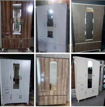 Dolablar: Yeni, Açılan, 3 qapılı Düz dolab, Qarderob, paltar dolabı, Azərbaycan