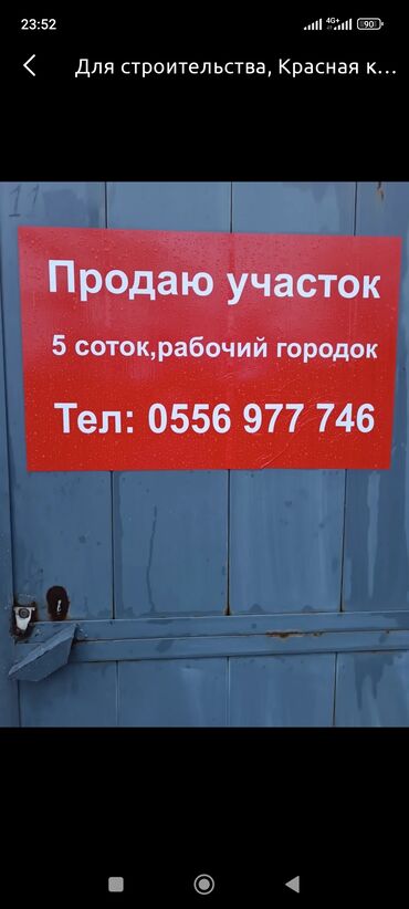 Продажа участков: 5 соток, Для строительства, Красная книга