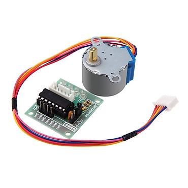 motor reduktor: 28 BYJ-48 Reduktorlu Step Motor və ULN2003A Step Motor Sürücü Kartı — 1