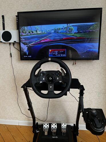 kontakt home oyun konsolu: Logitech g920 ideal veziyyetde seliqeli istidade olunub yeniden