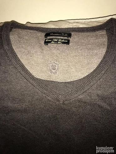 river marka: Original Massimo Dutti dzemper XL Cotton - Casmear-Silk Ramena 52cm — 1