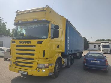 кия рио 2005: Сүйрөгүч, Scania, 2008 г., Тенттелген