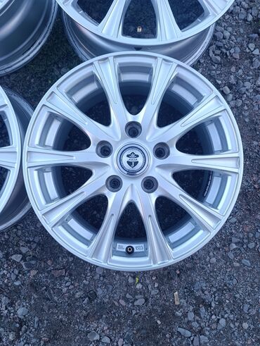 Диски: Литые Диски R 15 Weds, Комплект, отверстий - 5, Б/у — 6