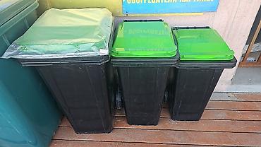 Мусорные баки, контейнеры: Мусорные баки до 240л. 60л, 70л, 80л, 100л, 120л, 240л, 360л, 1100л — 17