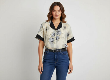 bluzki eldar wyprzedaz: Women's blouse, size 2XL