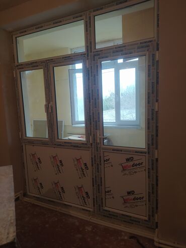 Qapıların təmiri: Plastik qapi ve pencerelerin yigiliwi qurawdirilmasi pencereler — 8