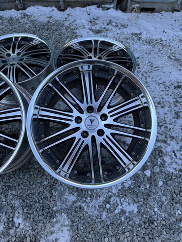 Диски: Литые Диски R 19 Work, Комплект, отверстий - 5, Б/у — 10