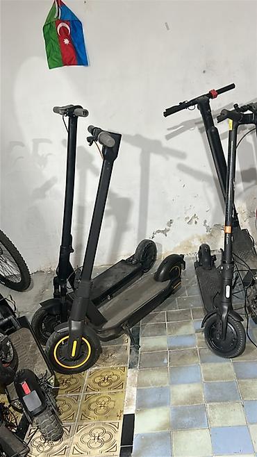 Elektrikli samokatlar: 120-130kg daşıylr 2təkər bezkamer oturacaq üstündə hədiyyə oturacaq — 2