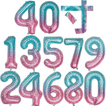 Воздушные шары и принадлежности: Фольгированные шары-цифры для оформления праздника ОПТОМ 50 СОМ В — 18