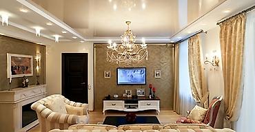 Натяжной потолок: Натяжной потолок Глянцевое, Матовое Бесплатная консультация, Монтаж, Бесплатный замер — 3
