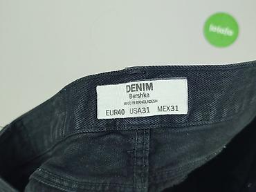 dungarees pull and bear: Bershka, Szorty damskie, rozmiar L — 5