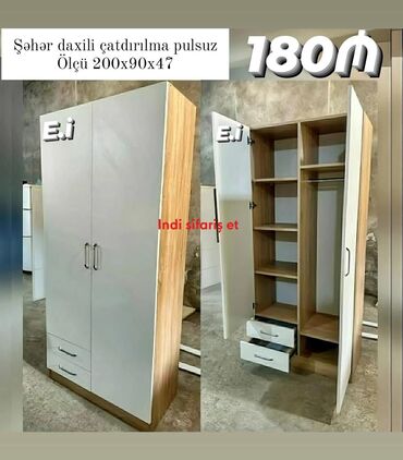 Komodlar: Yeni, Düz dolab, Qarderob, paltar dolabı lalafo.az -da Komodlar: Yeni, Düz dolab, Qarderob, paltar dolabı