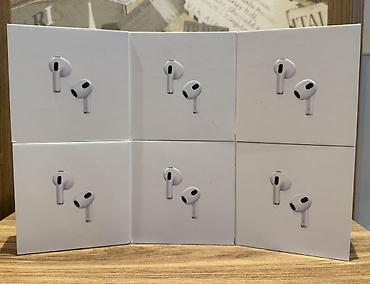 eirpods: Yeni Simsiz (Bluetooth) Qulaqcıqlar, Apple, rəng - Ağ — 1