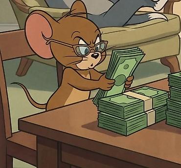 фигурки гарри поттер: Постер/картина с мультгероем Джерри (Tom & Jerry) - Тип — 1
