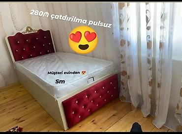 ev ucun nerdivan: Yeni, Təknəfərlik çarpayı, Bazalı, Matras ilə, Siyirməsiz — 1