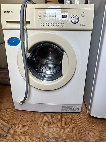 hamam kranti: Samsung önyükləməli paltaryuyan maşın - Yük tutumu: 5.5 kq (max) – — 3