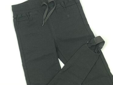 szare spodnie czarna koszula: Sweatpants, Destination, 10 years, 134/140, condition - Good