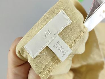 biale bluzki hm: H&M, Spodnie materiałowe damskie, rozmiar 2XS — 5