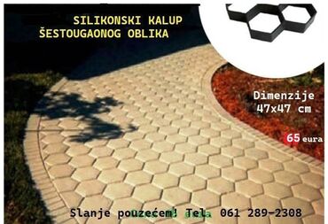Beton, malter: Silikonski kalupi štampani beton i dekoraciju zidova I štampanih — 2