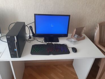 Masaüstü kompüterlər və iş stansiyaları: ACER sistem bloku + Casper Monitoru = Dəst şəkildə hər şey yazılıb. 1 — 5
