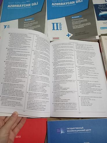 Testlər: Dim test topluları. YENİDİR sadece bəziləri cox az işlənib. paket — 2