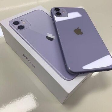 iphone 7 бу ош: IPhone 11, Колдонулган, 128 ГБ, Заряддоочу түзүлүш, Коргоочу айнек, Каптама, 92 %
