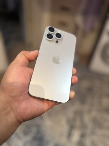 купить смарт часы в бишкеке: IPhone 16 Pro Max, Б/у, 256 ГБ, Desert Titanium, Кабель, 100 %