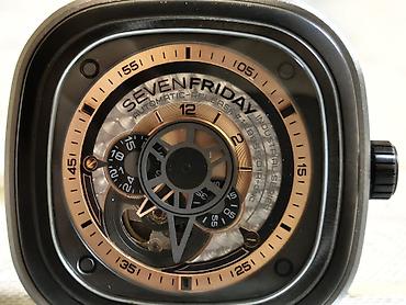 saat mexanik: İşlənmiş, Qol saatı, Sevenfriday, rəng - Qara — 3