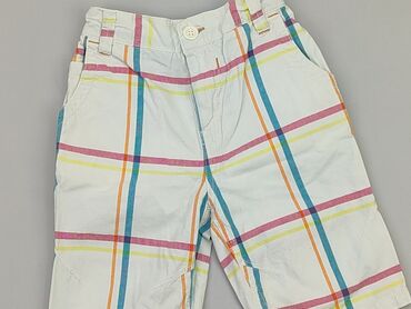 spodnie z imitacji skory bezowe: Krótkie spodenki, Next, 5-6 lat, 116, stan - Dobry