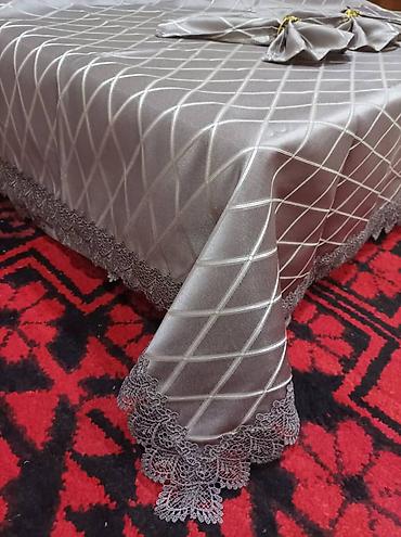 Другие товары для кухни: Продаются элегантные скатерти с гипюром размером 100х150 с 4-мя — 11
