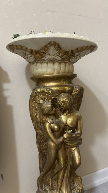 Fiqurlar: Fiqur, Keramika, rəng - Qızılı — 5