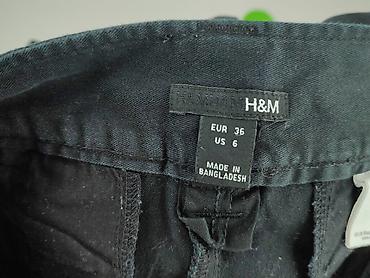 mango mom: H&M, Spodnie materiałowe damskie, rozmiar S — 4
