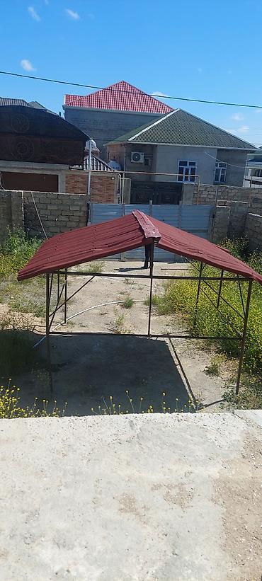 borular: Metall konstruksiyalı açıq hava kölgəlik/pavilyon - Material: möhkəm — 1