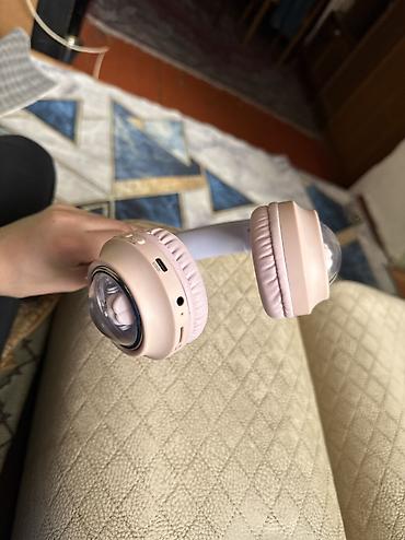 airpods max 2: Uşaq dizaynlı simsiz qulaqlıq - Rəng: açıq çəhrayı/göy qurşağı — 2