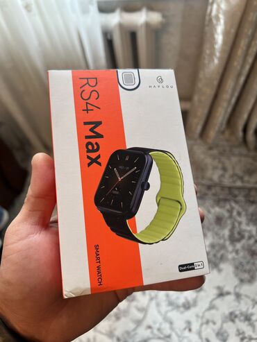 amazfit gts бишкек: Продаю смарт часы Heylou RS4 Max отличные часы, есть мелкие царапины