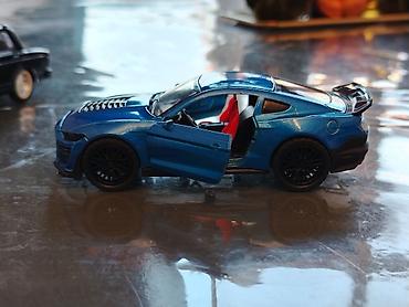 ford konekt: Mavi rəngli metal oyuncaq sport kupe maketi - Korpus: metal gövdə — 2