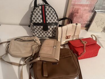 ženske torbe david jones torbice: Gucci, Material: Faux leather